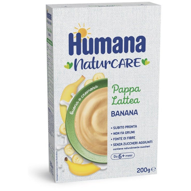 Pappa Lattea Banana Humana Nature 200g