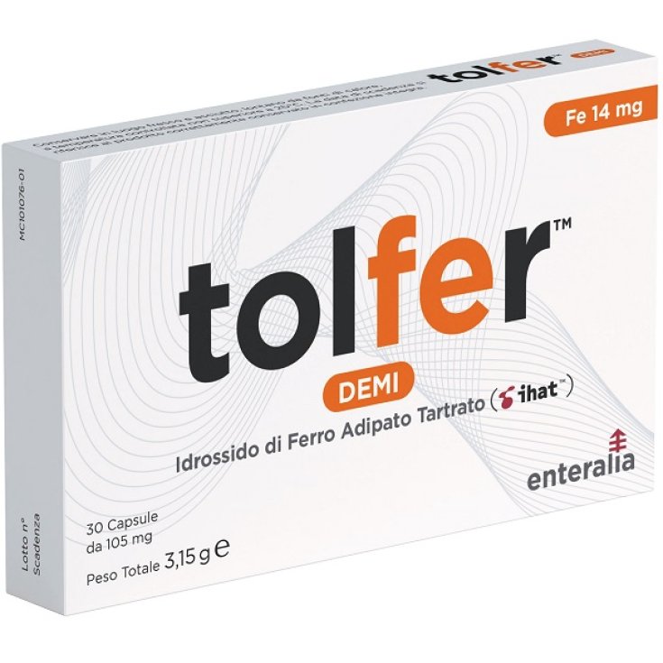 tolfer Fe 14mg DEMI 30 Capsule