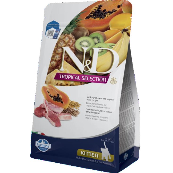 N&D Tropical Selection Kitten Agnello 1.5kg