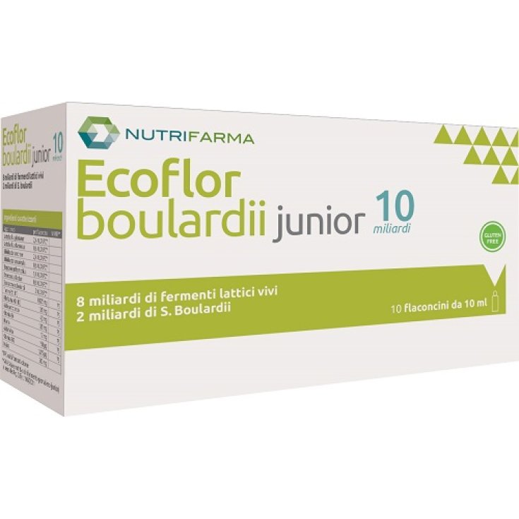 Ecoflor&nbsp;Boulardii junior 10 miliardi 10 Flaconcini