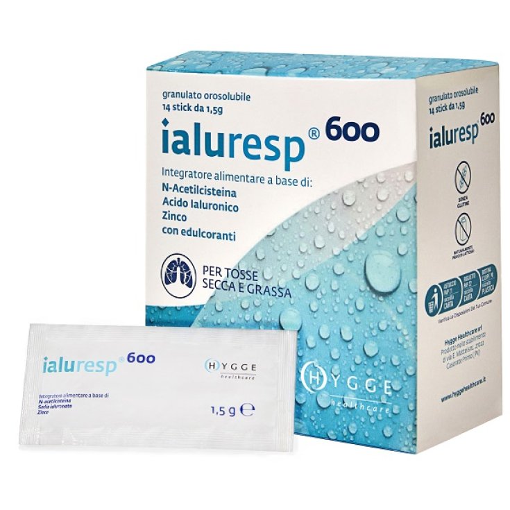 Ialuresp 600 Granulato Hygge Healthcare 14 Stick