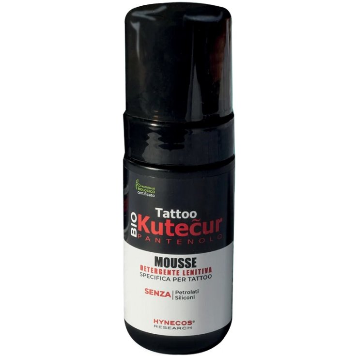 Mousse Detergente Lenitiva Tattoo Kutecur 100ml