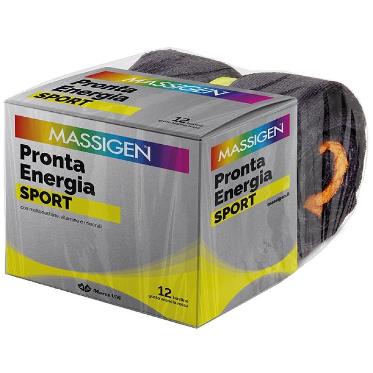 Pronta Energia SPORT&nbsp;MASSIGEN 12 Bustine + Telo Microfibra