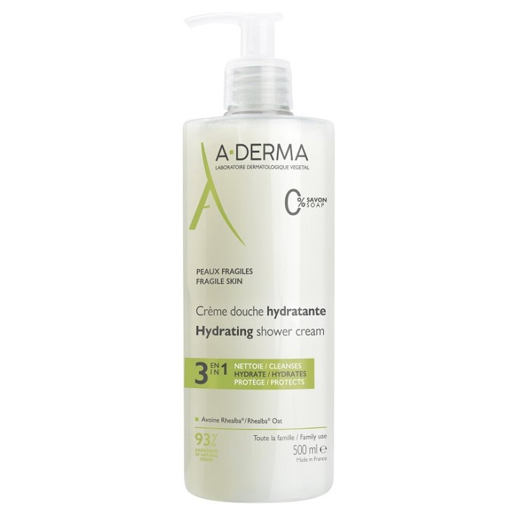 Les Indispensables Crema Doccia A•DERMA 500ml