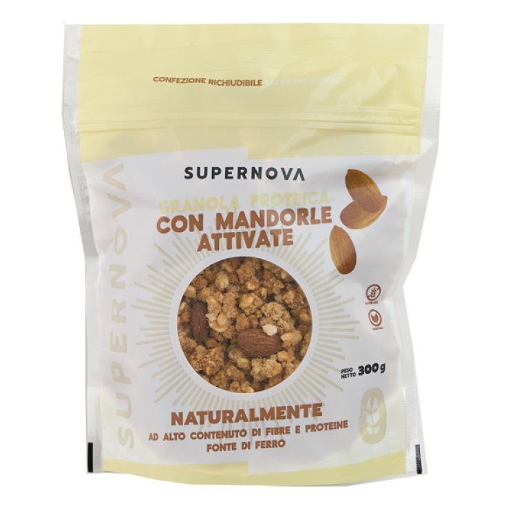 Granola Proteica con Mandorle Attivate SUPERNOVA 300g