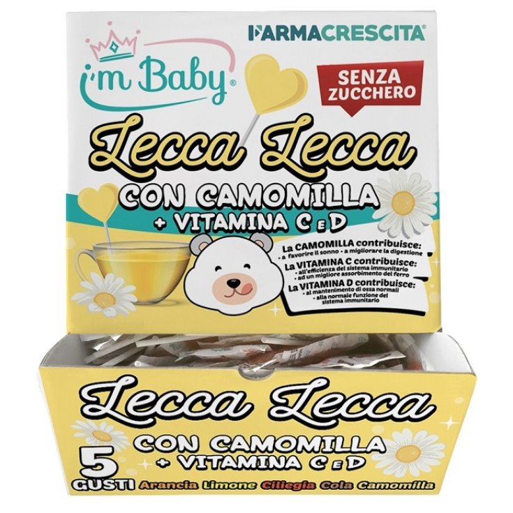 Espositore Lecca Lecca Camomilla&nbsp;i'm Baby 200 Pezzi