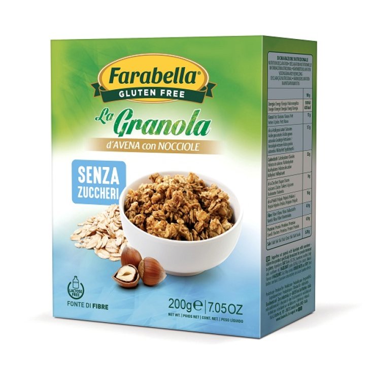 La Granola d'Avena e Nocciole&nbsp;Farabella 200g