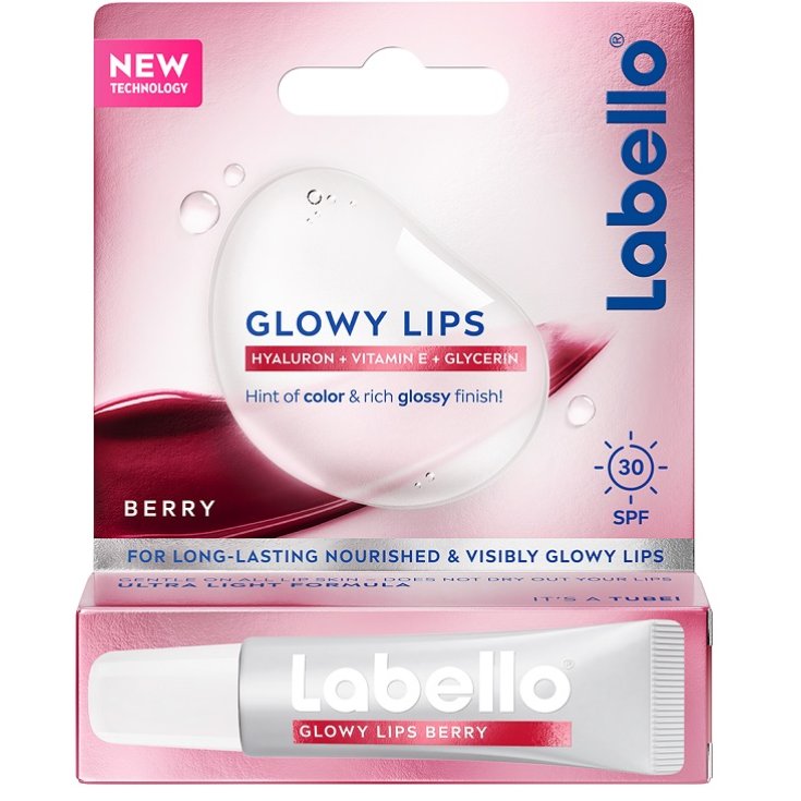 LABELLO GLOWY LIPS BERRY 10ML