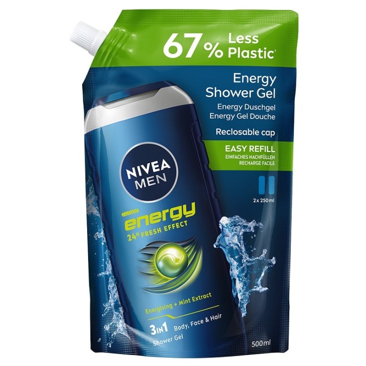 NIVEA MEN ENERGY SHOWER REFILL