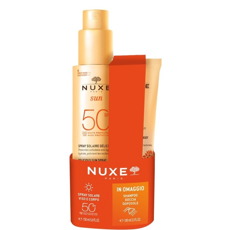 Nuxe Sun Duo Latte Solare Spray SPF50 150ml + Shampoo Doposole 100ml