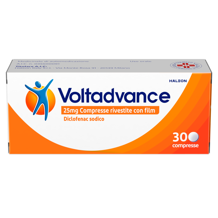 Voltadvance 25mg 30 Compresse Rivestite 