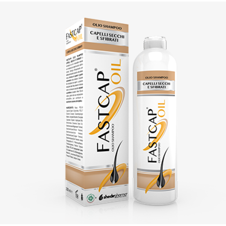 Fastcap Olio Shampoo Capelli Secchi Sfibrati Shedir Pharma 200ml