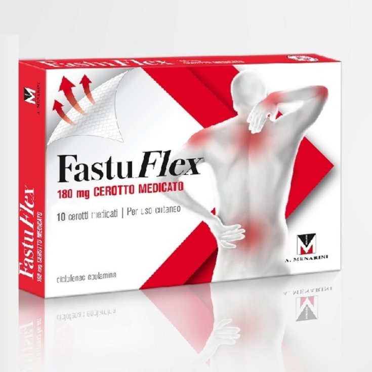 FastuFlex 180mg Menarini 10 Cerotti Medicati
