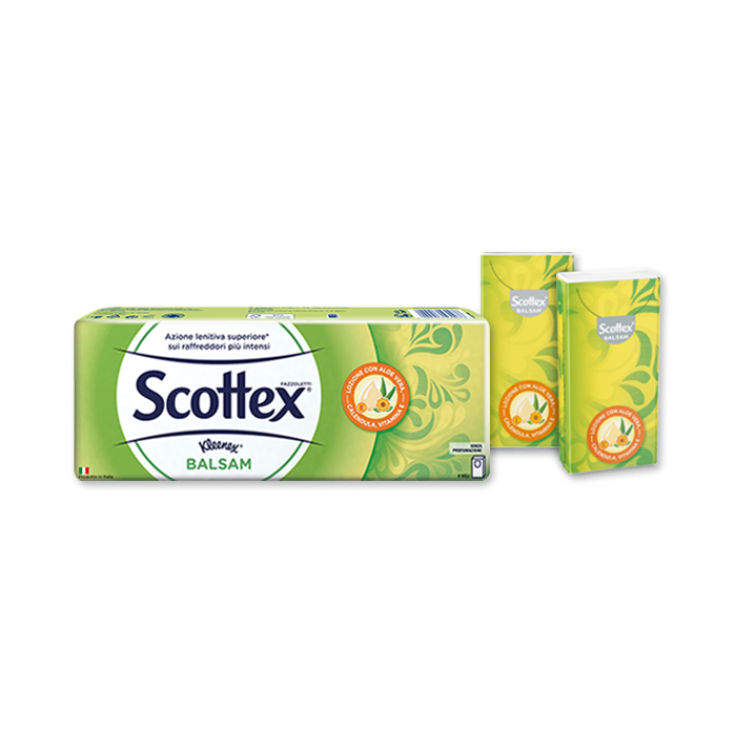 Fazzoletti Balsam Pocket Scottex® 10 Pezzi 