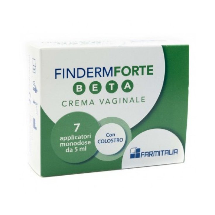 Finderm Forte Beta Crema Vaginale Farmitalia 7 Applicatori da 5ml