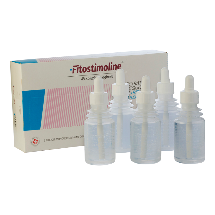  Fitostimoline 4% Soluzione Vaginale Damor 5 Flaconi