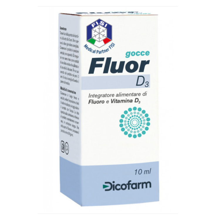Fluor D3 Gocce Dicofarm 10ml