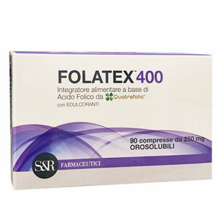 Folatex 400 S&R Farmaceutici 90 Compresse