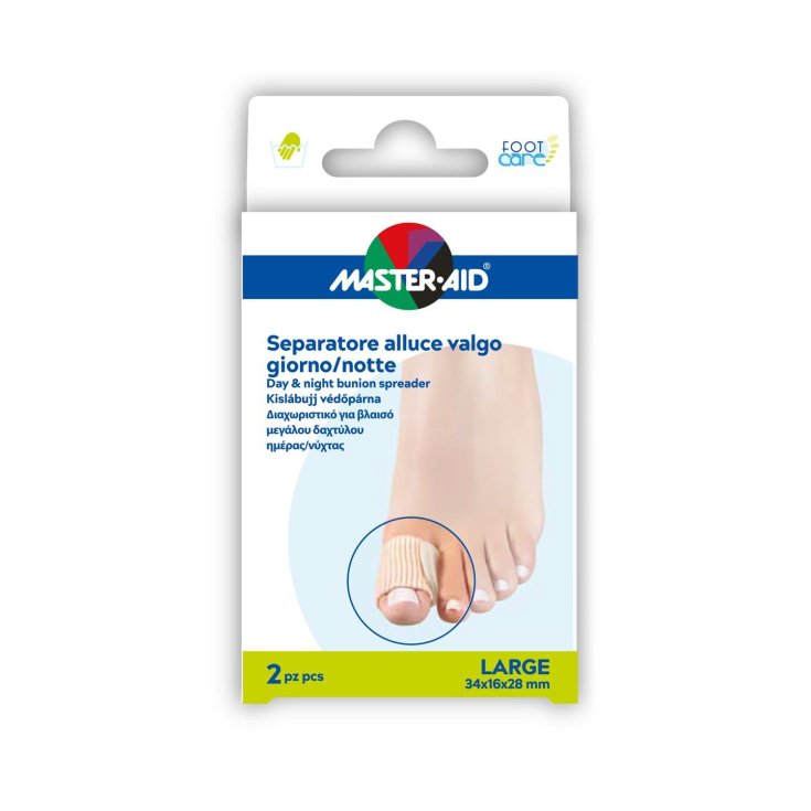 Foot Care Separatore Alluce Valgo Master-Aid 2 Pezzi