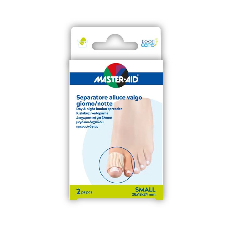 Foot Care Separatore Alluce Valgo Master-Aid 2 Pezzi