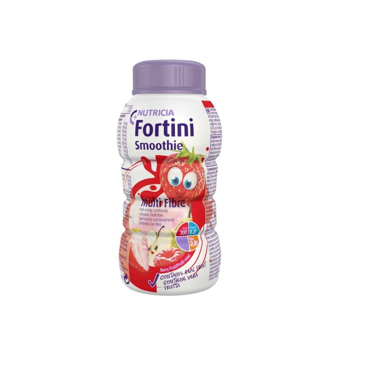 Fortini Smoothie Multi Fibre Frutti Rossi Nutricia 200ml