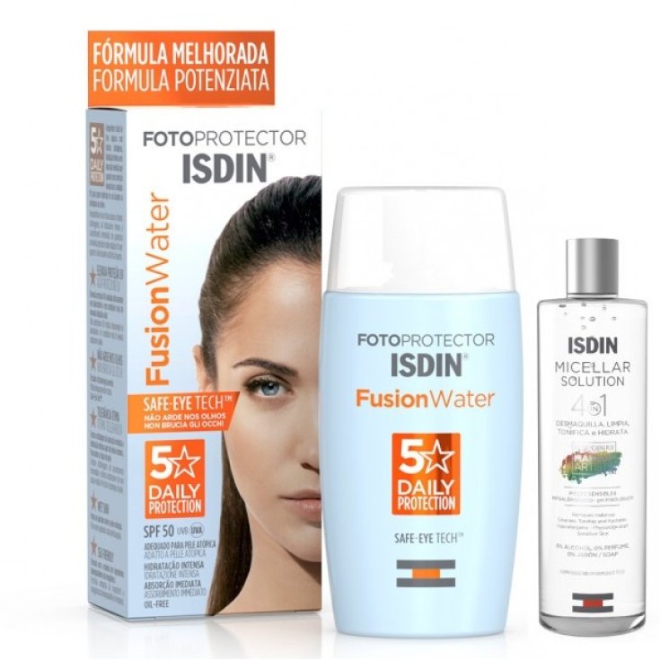 Fotoprotector Fusion Water+Micellare Isdin Pack
