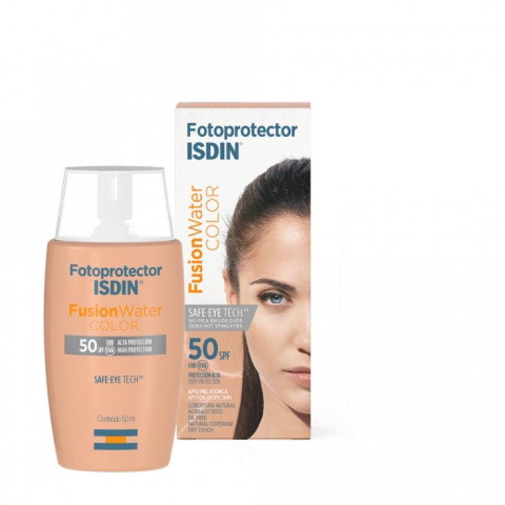 Fotoprotector Spf50+ Fusion Water Color Isdin 50ml