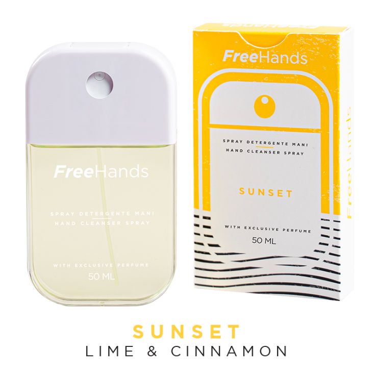 FreeHands Spray Detergente Mani Fragranza Sunset 50ml