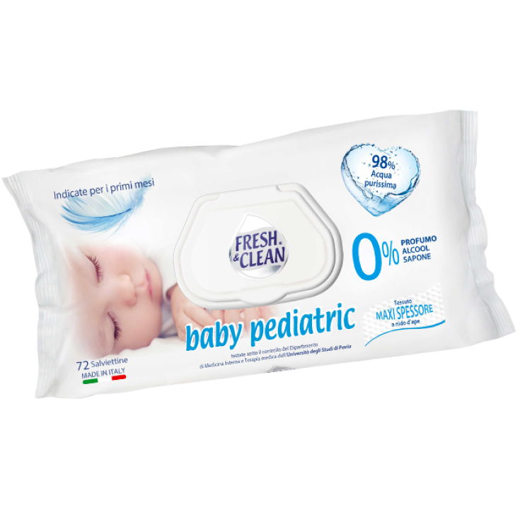 Baby Pediatric FRESH & CLEAN 72 Salviette