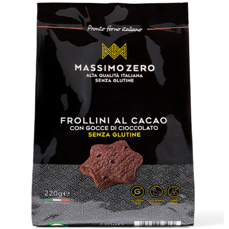 Frollini Cacao Con Gocce Di Cioccolato MASSIMO ZERO 220g