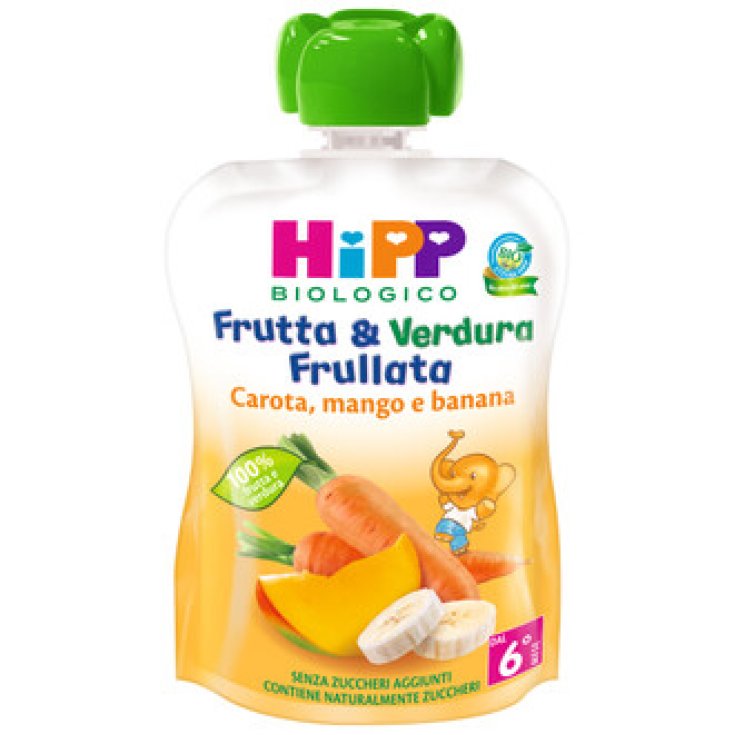 Frutta & Verdura Frullata Carota Mango Banana HiPP Bio 90g