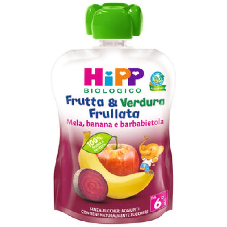 Frutta & Verdura Frullata Mela Banana Barbabietola HiPP Bio 90g
