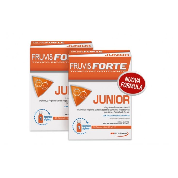 Fruvis Forte Junior POOL PHARMA 10 Flaconcini 10ml