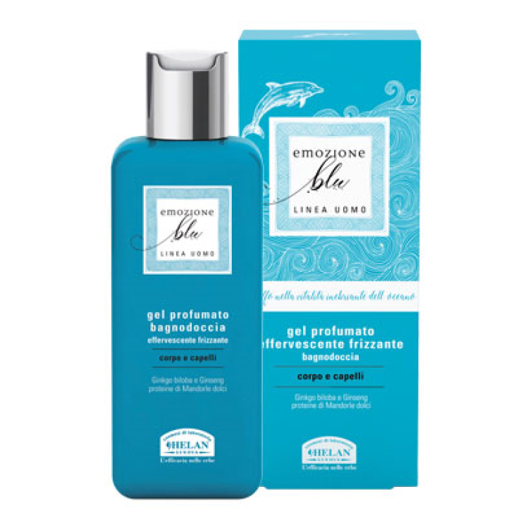 Gel Profumato Bagnodoccia Emozione Blu Linea Uomo Helan 200ml