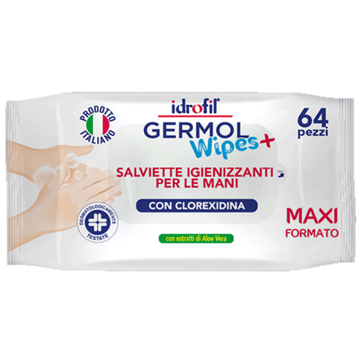 GermolWipes+ Idrofil 64 Pezzi