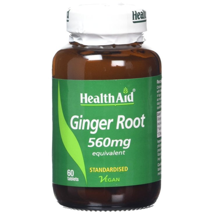 Ginger Root 560mg HealthAid® 60 Tavolette