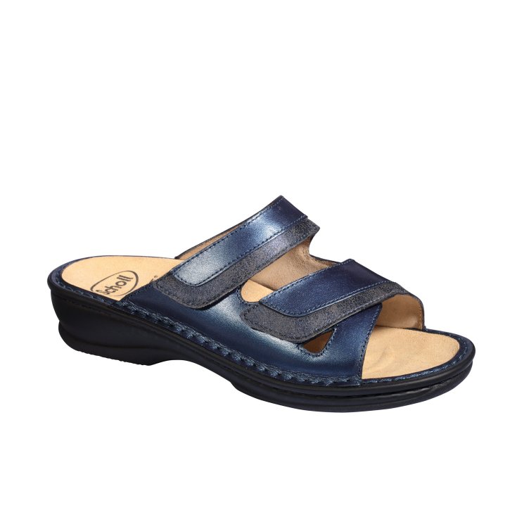 Giovanna Scholl® Ciabatta Donna Bioprint® Blu Misura 37