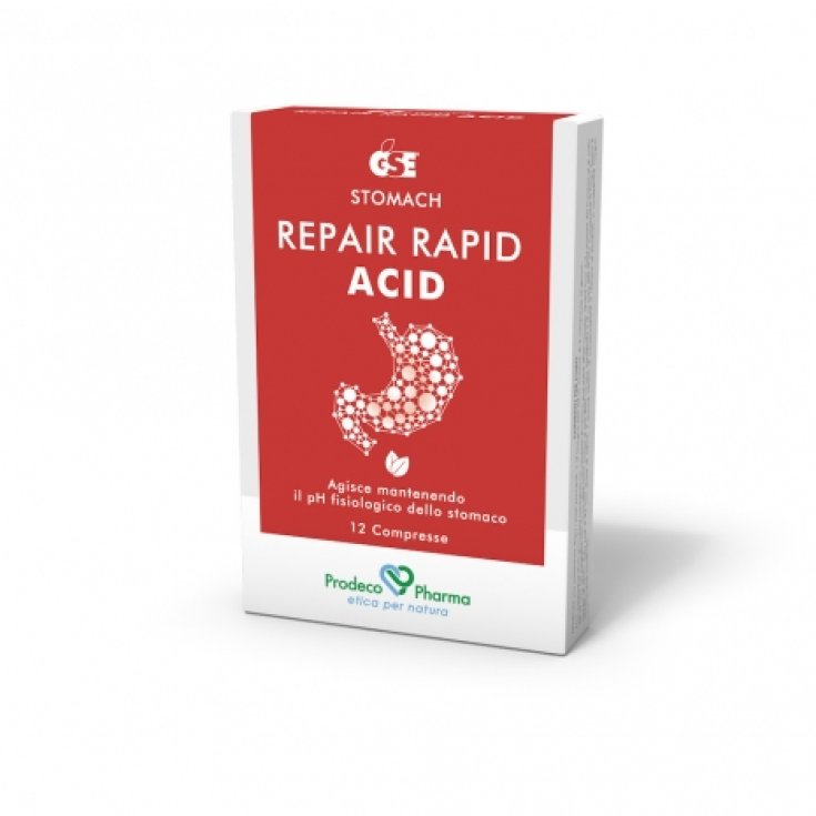 GSE REPAIR RAPID ACID Prodeco Pharma 12 Compresse