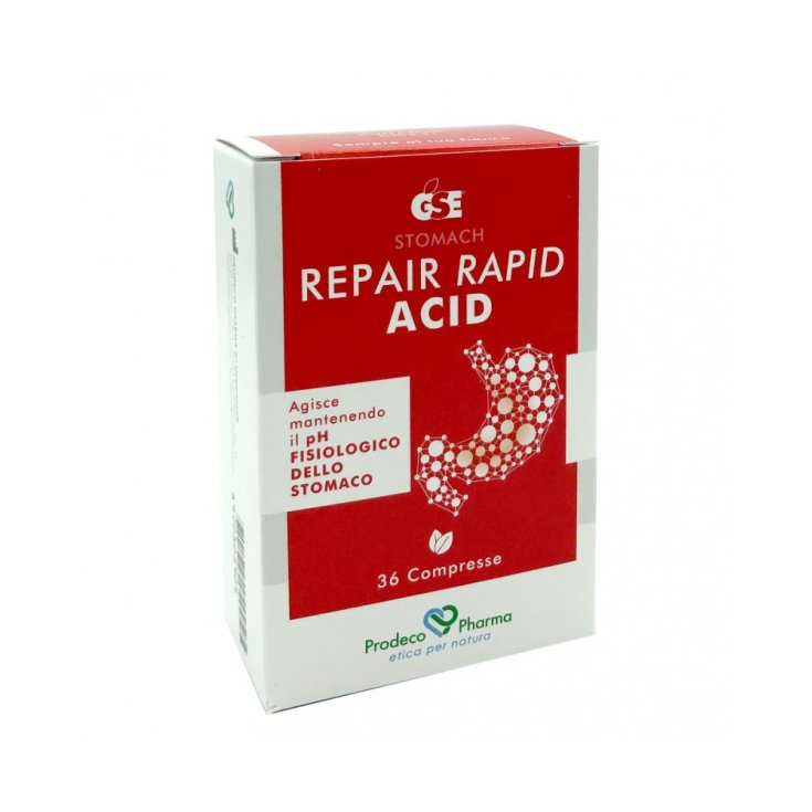 GSE REPAIR RAPID ACID Prodeco Pharma 36 Compresse 
