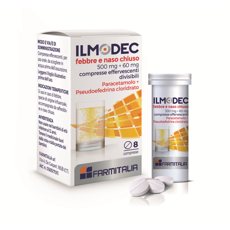 ILMODEC Farmitalia 8 Compresse Effervescenti