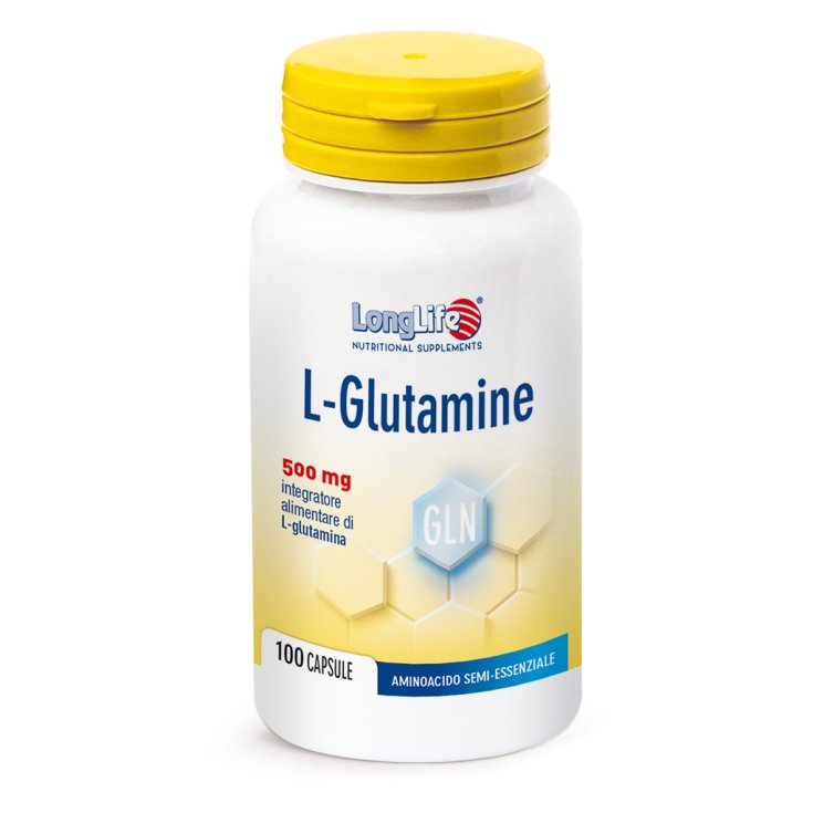 L-Glutamine 500mg LongLife 100 Capsule