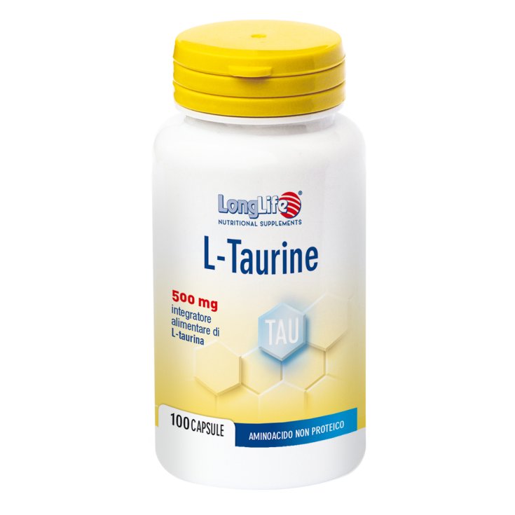 L-Taurine 500mg LongLife 100 Capsule