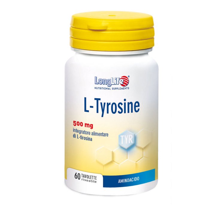 L-Tyrosine 500mg LongLife 60 Tavolette Rivestite