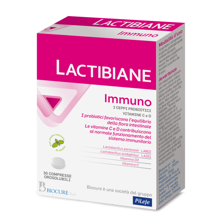 Lactibiane Immuno Biocure 30 Compresse