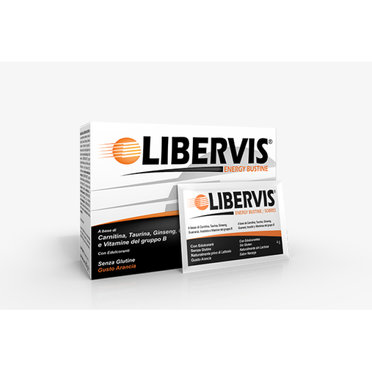 Libervis® Energy ShedirPharma® Gusto Arancia 20 Bustine