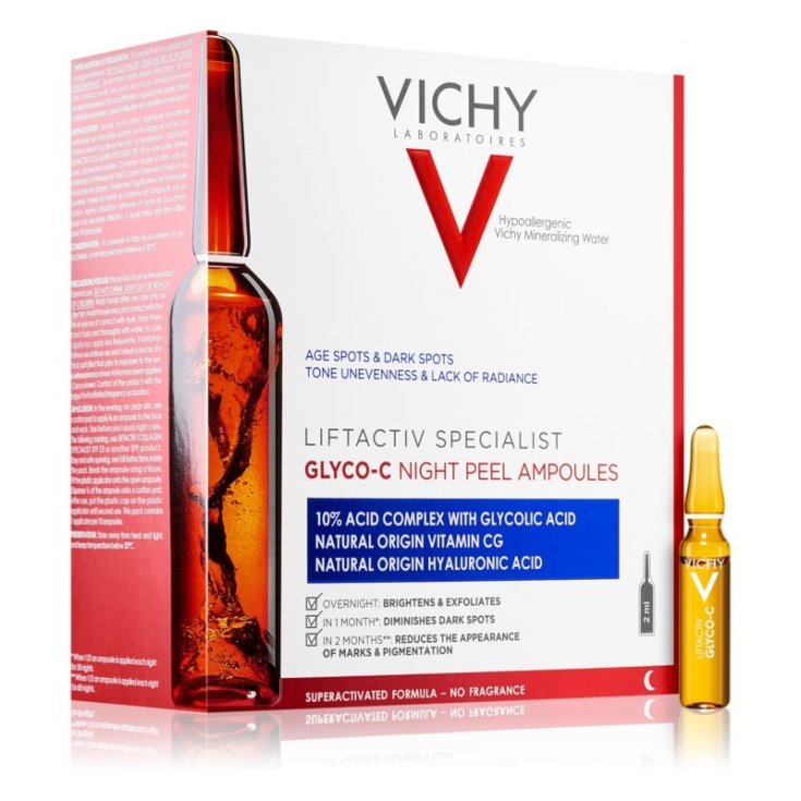 Liftactiv Specialist Glyco-C Vichy 10 ampoules of 2ml