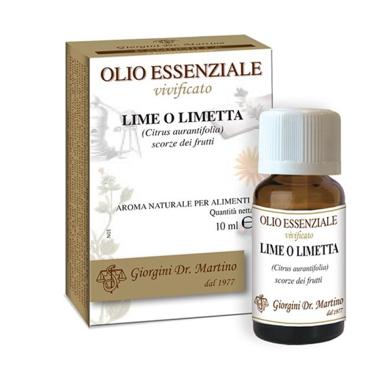 Lime O Limetta Olio Essenziale Vivificato Dr. Giorgini 10ml