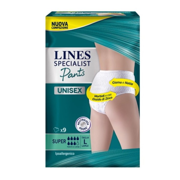 LINES SPECIALIST Pants Unisex Livello SUPER Taglia L 9 Pezzi