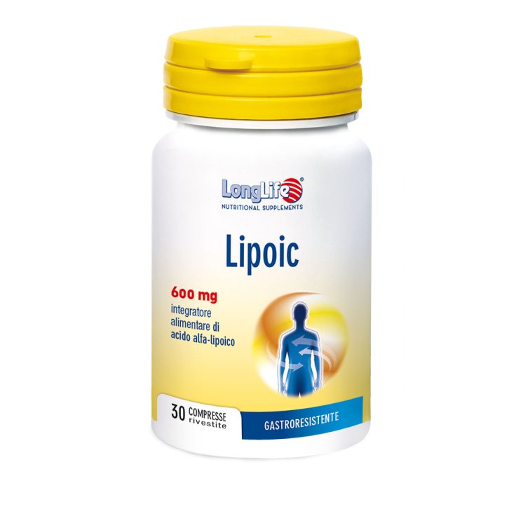 Lipoic 600mg LongLife 30 Compresse Rivestite