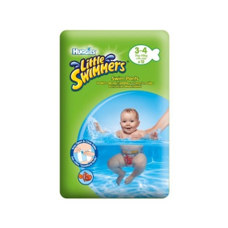 Little Swimmers Huggies® Pannolini Unisex Taglia M 12 Pezzi